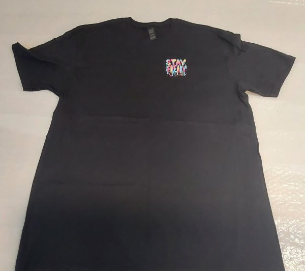 Black Drippy Tshirt  Mens Large