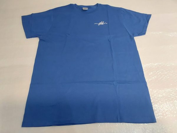 Royal Blue Signature Front  and bear on the back Mens Large