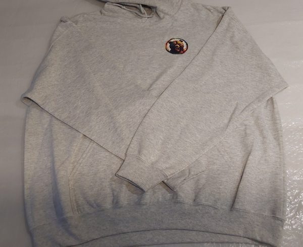 Grey classic hoodie XL - Image 4